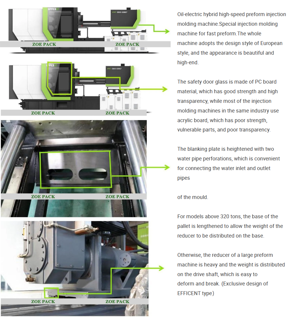 Efficient Automatic Injection Molding Machine Pet Preform Injection Molding Machine supplier