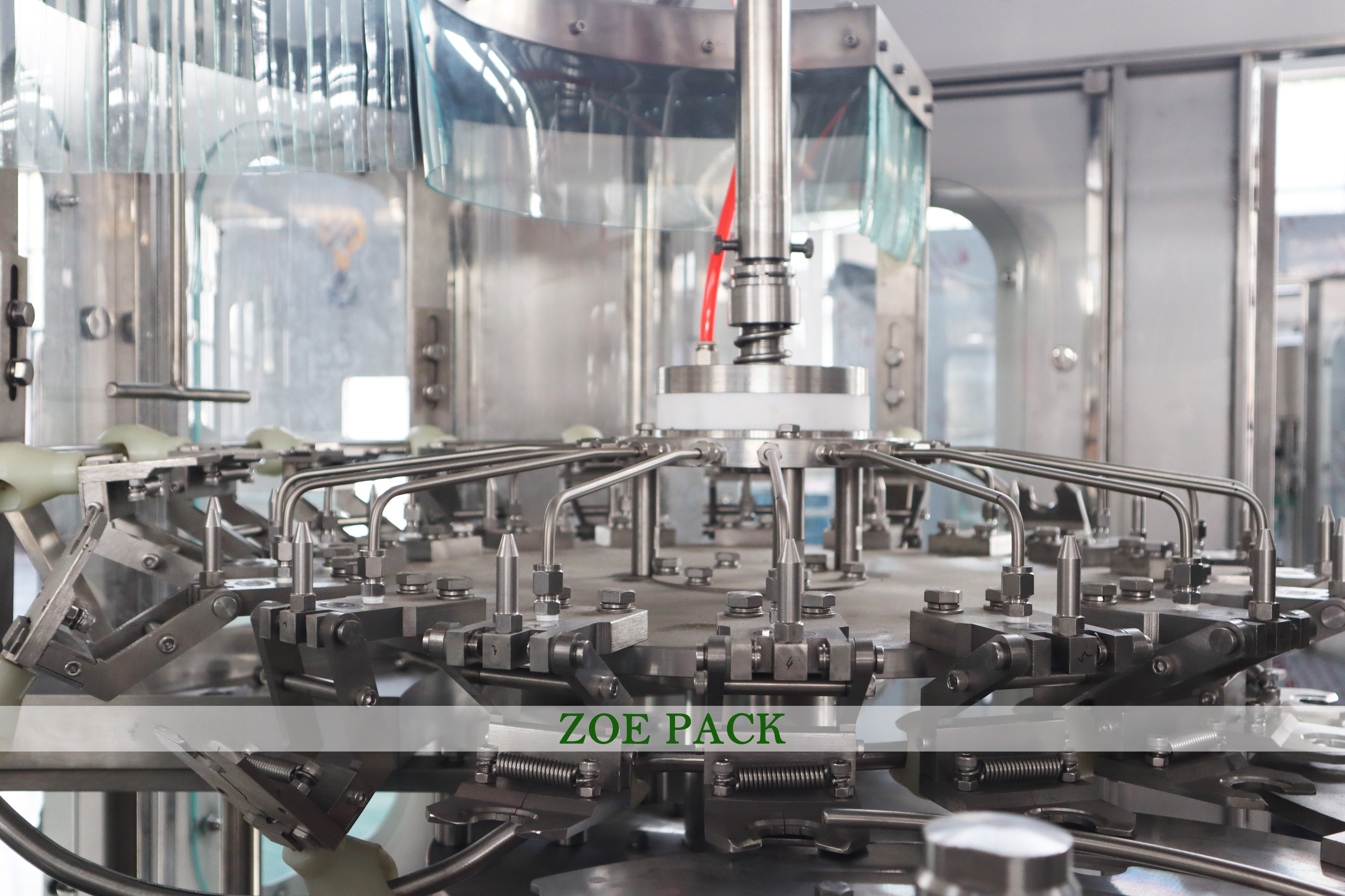 Complete Automatic Liquid Beverage Juice Soft Drinks Water Soda Bottling Filling Machine for Plastic PET Glass Bottles factory