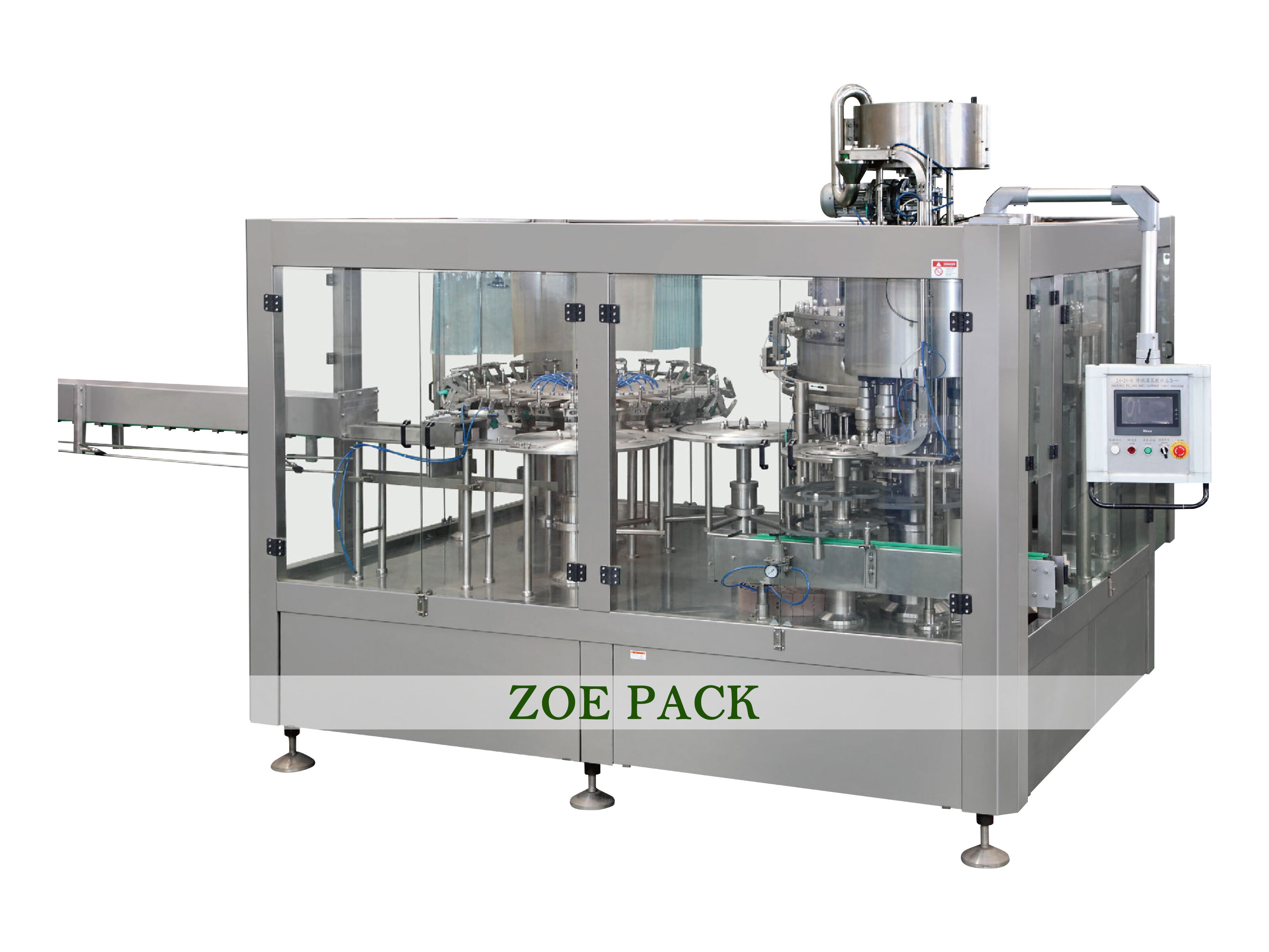 Complete Automatic Liquid Beverage Juice Soft Drinks Water Soda Bottling Filling Machine for Plastic PET Glass Bottles factory
