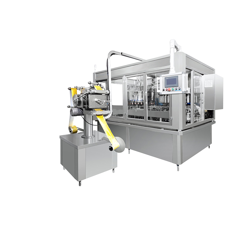 Full Automatic Small Aseptic Yogurt Liquid Flavoured Milk Bottle Filling Machine Dairy Processing Equipment details