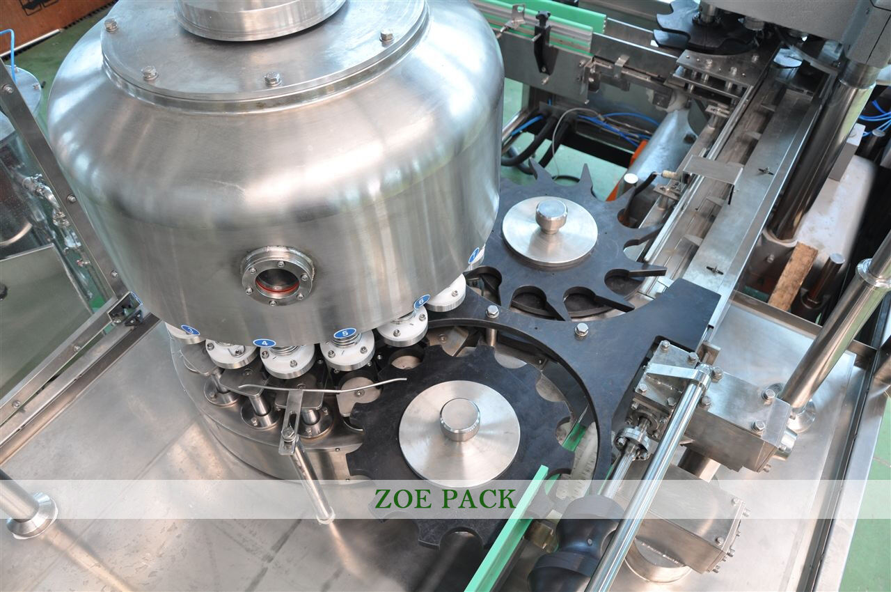 Aluminum PET Can Energy Juice Carbonated Beverage Canning Filling Sealing Machine details