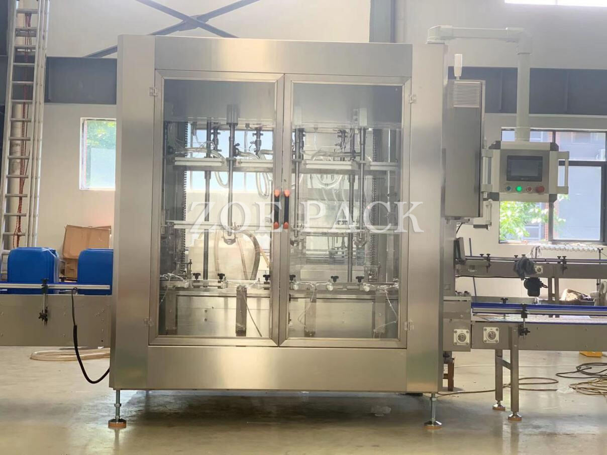 Factory Manufacturing Bottling Olive Oil Filling Machines Edible Oil Liquid Filling Machine Piston Pump Oil Filler supplier