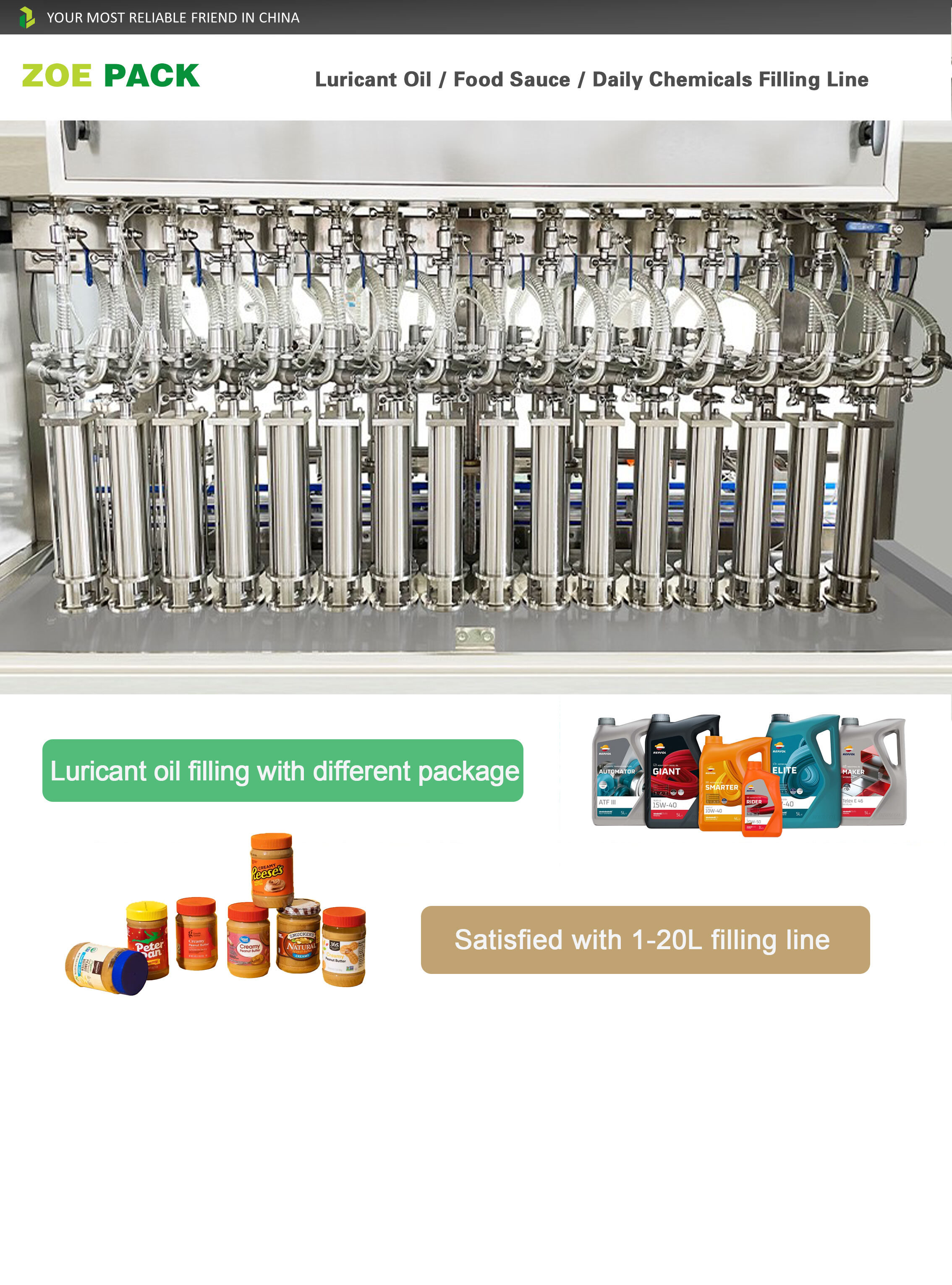 High Speed Automatic 1L 3L 5L Engine Motor Oil Bottle Filling Machine Car Lubricant Oil Bottle Filling Packing Machine factory