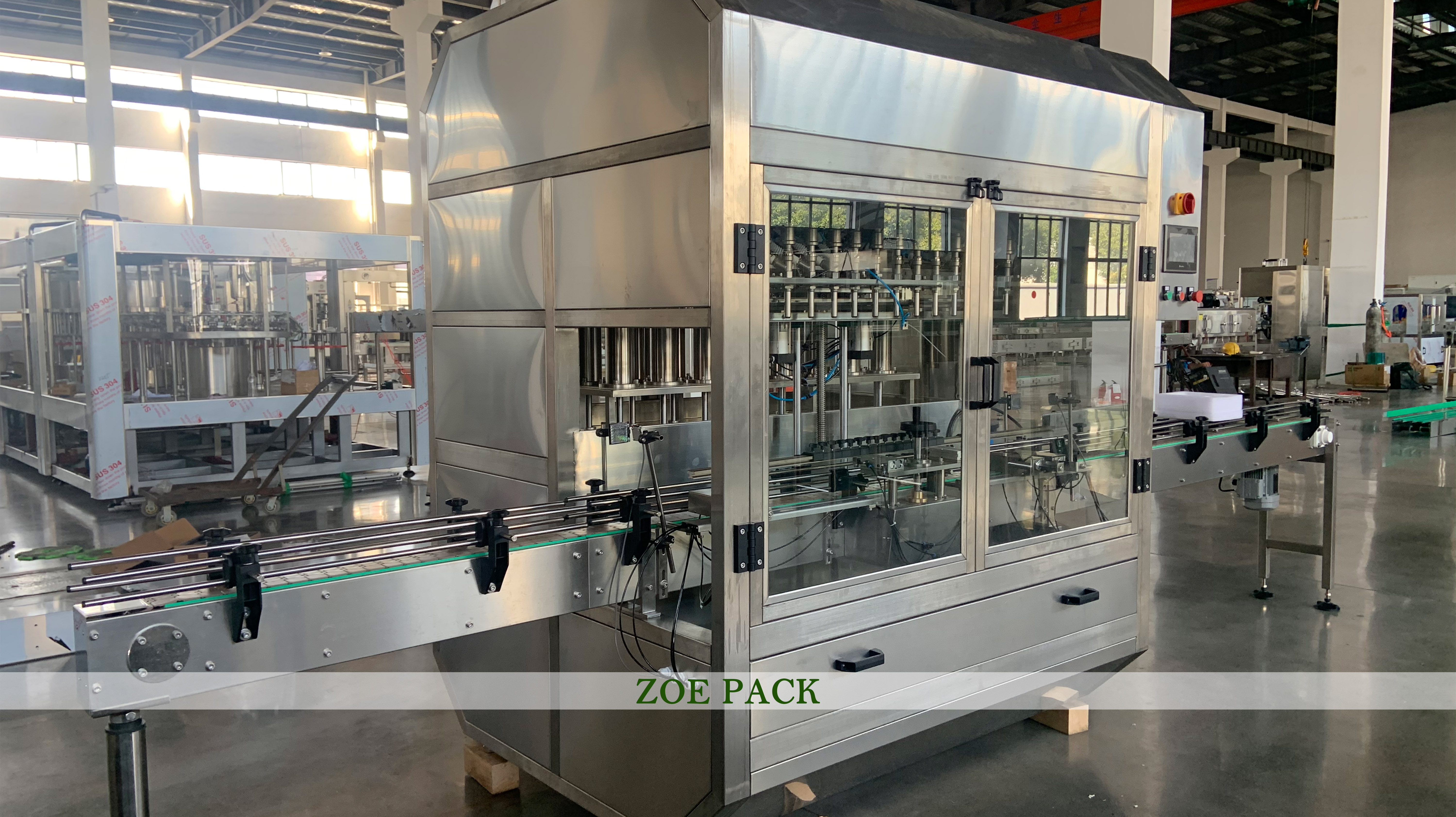 Full Automatic 6 Nozzles 20 Liter  Liquid/Engine Oil/Paint Filling Machine for Cans/Buckets/Pails factory